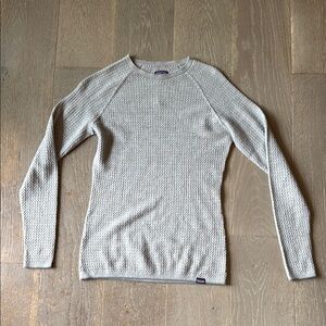 Patagonia Gray Crewneck Sweater Soft Knit Casual